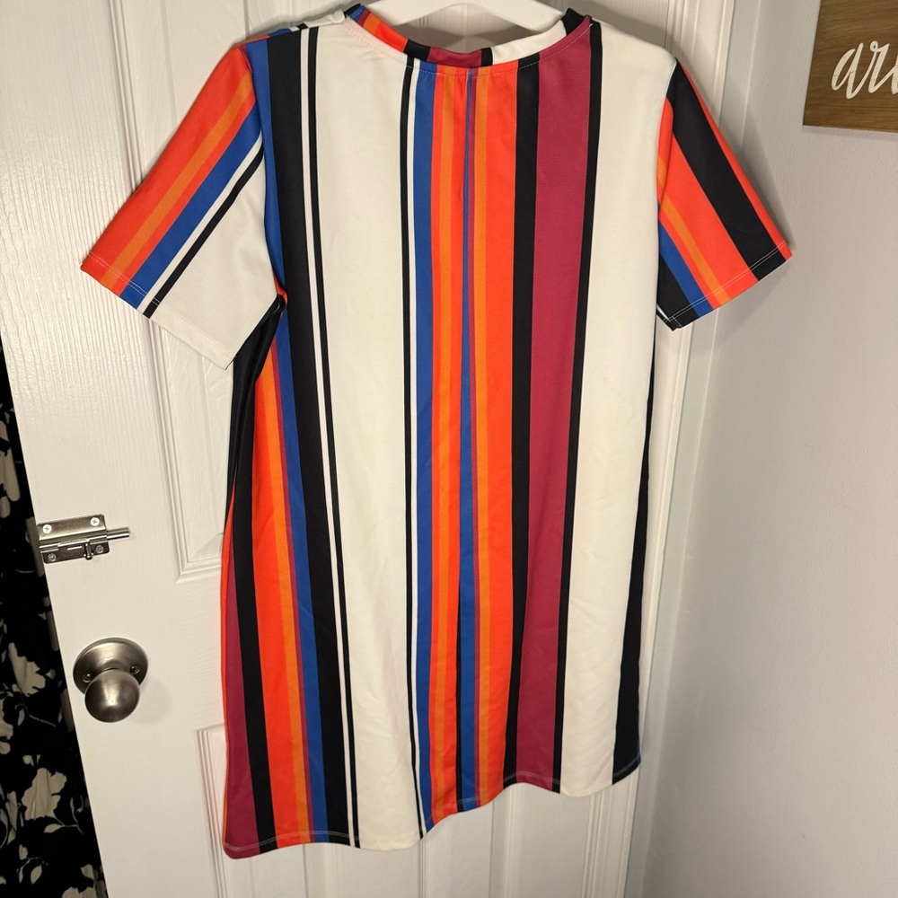 Zara striped dress